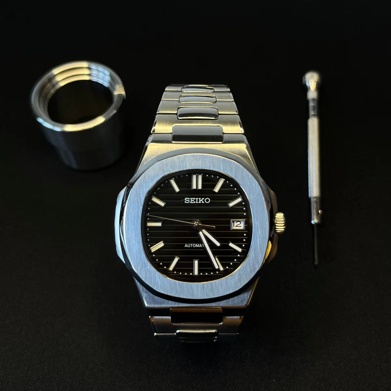 Seiko Mod Nautilus "Negro"