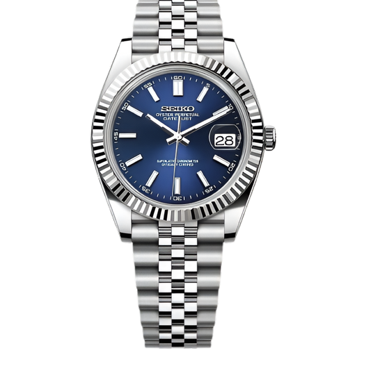 Seiko Mod Datejust "Olive Green"