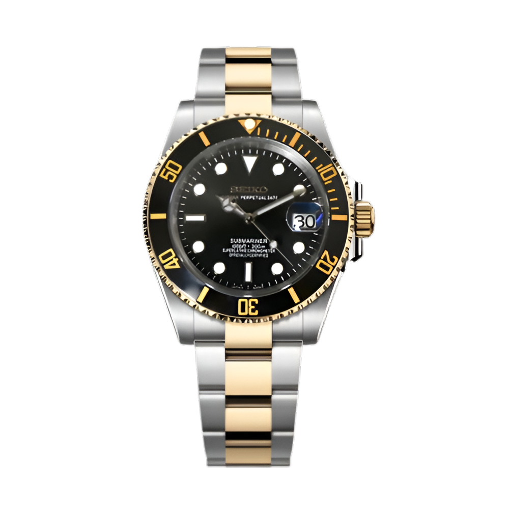 Seiko Mod Submariner "Dos tonos"